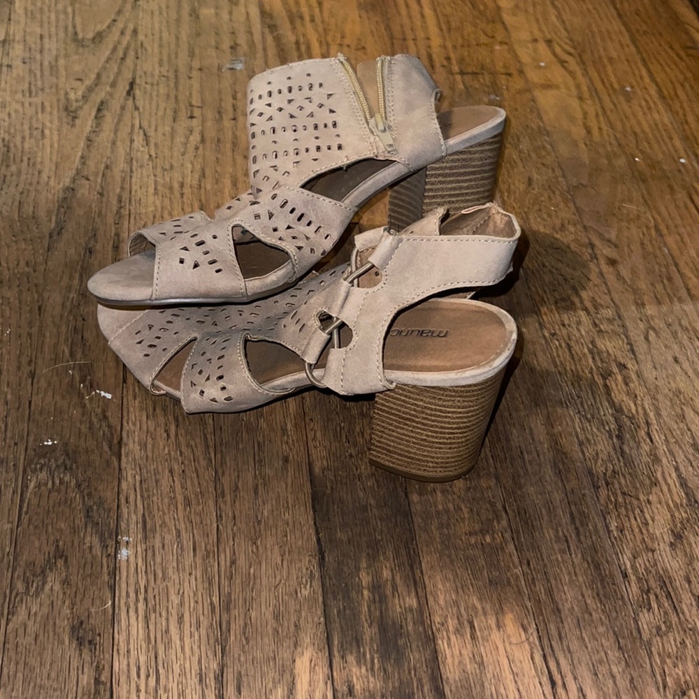 Brown heels
